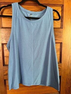 Beyond Yoga Blue Tank Top, XL